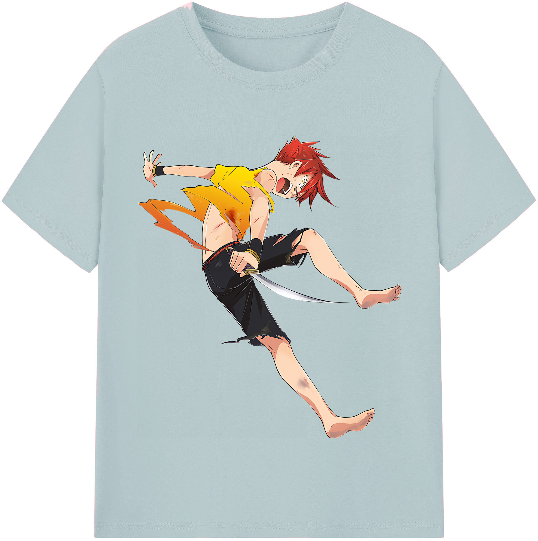 （画像用） 刀剣乱舞 Touken Ranbu 綿100％半袖Tシャツ（フロントプリント）